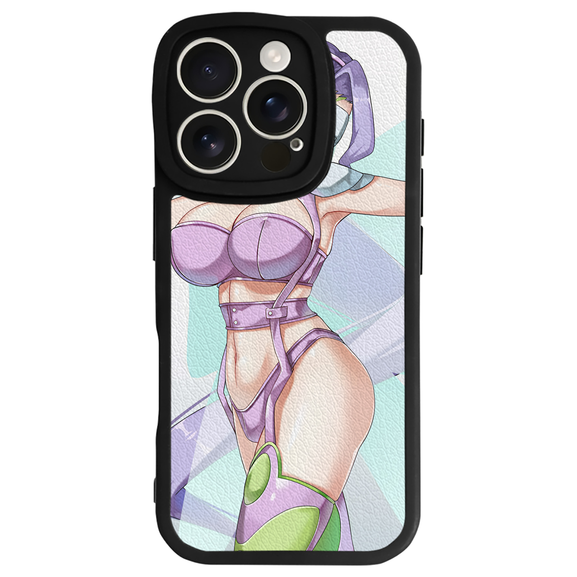 （画像用） Digimon デジタルモンスター/デジモン 【iPhone 16シリーズ対応】シリコンスマホケース（レザー調） 材質：シリコン